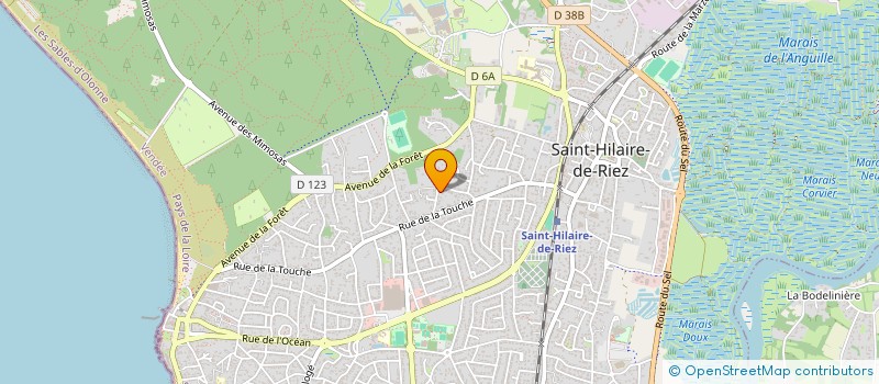 localisation de l'entreprise MEL AVENIR à SAINT-HILAIRE-DE-RIEZ