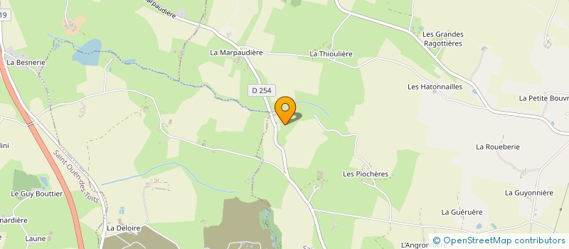 localisation de l'entreprise MEL & CED  SAINT-JEAN-SUR-MAYENNE