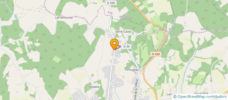 localisation de l'entreprise MEL E-SERV à SALIES-DE-BEARN