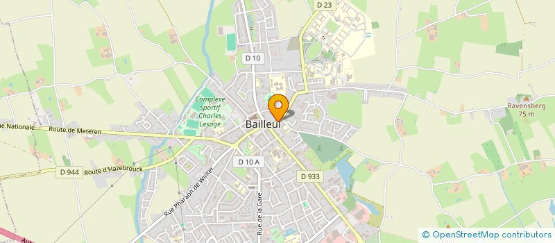 localisation de l'entreprise MEL ET MAX à BAILLEUL