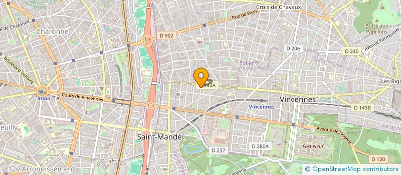 localisation de l'entreprise MEL ET TITI à VINCENNES