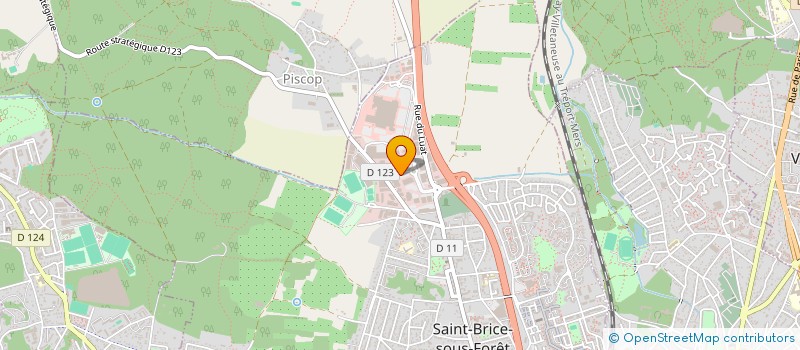 localisation de l'entreprise MEL ET UNE FLEUR à SAINT-BRICE-SOUS-FORET