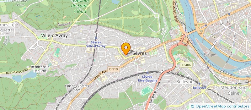 localisation de l'entreprise MEL HOAREAU CONSULTING à SEVRES