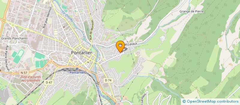 localisation de l'entreprise MEL INVESTISSEMENT à PONTARLIER