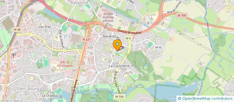 localisation de l'entreprise MEL-IT à VILLENEUVE-D'ASCQ