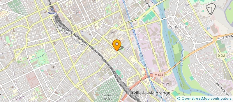 localisation de l'entreprise MEL.J HAIR  NANCY