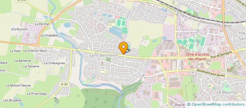 localisation de l'entreprise MEL JOUANNEAU COMPAGNY  SAINT-BERTHEVIN