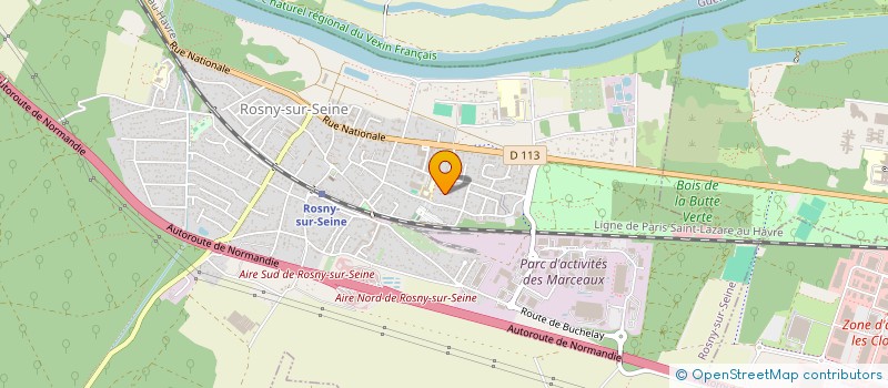 localisation de l'entreprise MEL.K  ROSNY-SUR-SEINE