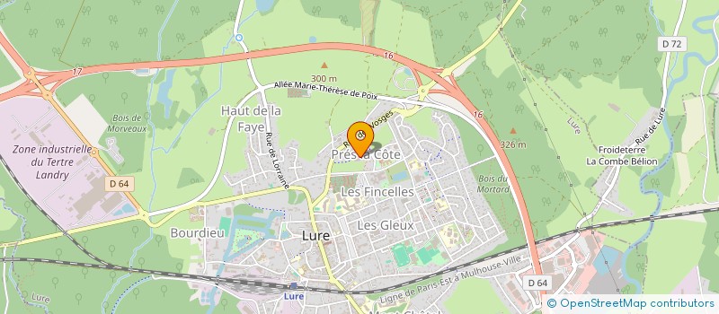 localisation de l'entreprise MEL'OINE à LURE
