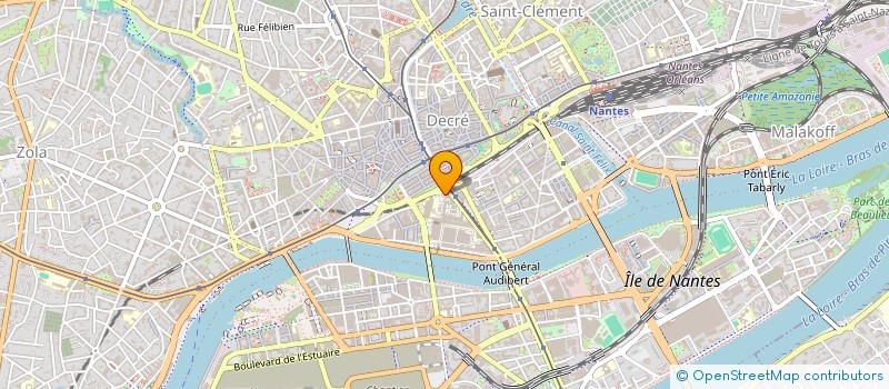 localisation de l'entreprise MEL-OUEST FORMATION à NANTES