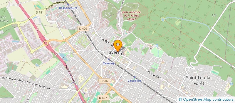 localisation de l'entreprise MEL RESTAURANT  TAVERNY