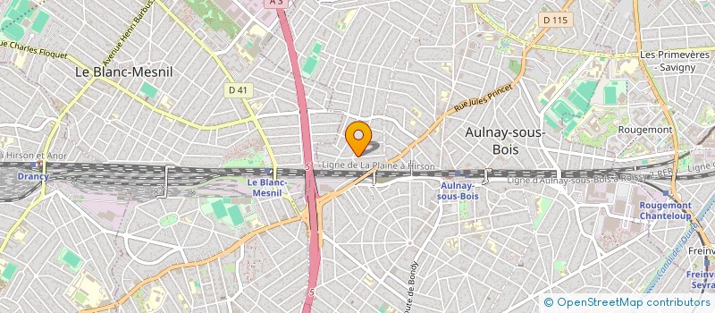 localisation de l'entreprise MEL'S EVENTS à AULNAY-SOUS-BOIS
