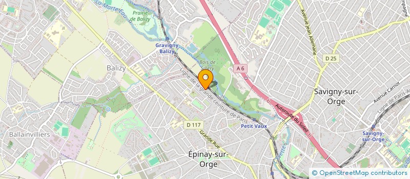 localisation de l'entreprise MEL TP à EPINAY-SUR-ORGE