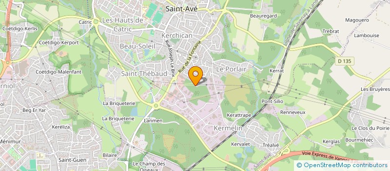 localisation de l'entreprise MELA INVEST  PLESCOP