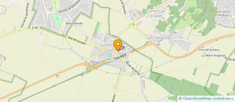 localisation de l'entreprise MELAAD & AUNARD DISTRIBUTION  PARIS