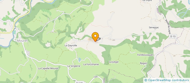 localisation de l'entreprise MELAC DIDIER ET VERONIQUE  MOURET