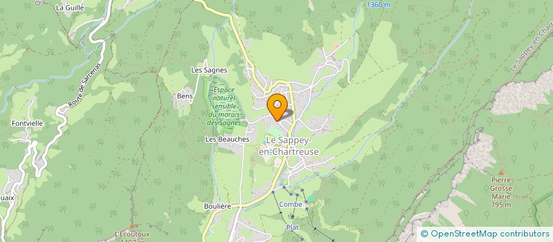 localisation de l'entreprise MELACH  LE SAPPEY-EN-CHARTREUSE