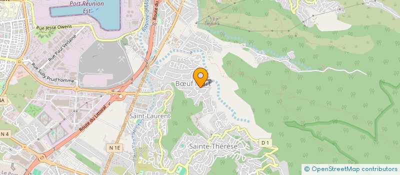 localisation de l'entreprise MELAD à LA POSSESSION