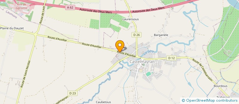 localisation de l'entreprise MELADRI  CASTELMAYRAN