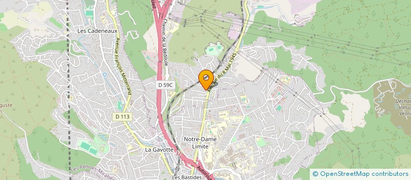 localisation de l'entreprise MELAELIO à SEPTEMES-LES-VALLONS