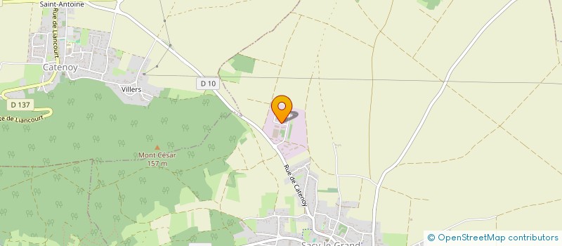 localisation de l'entreprise MELAGOM  SACY-LE-GRAND