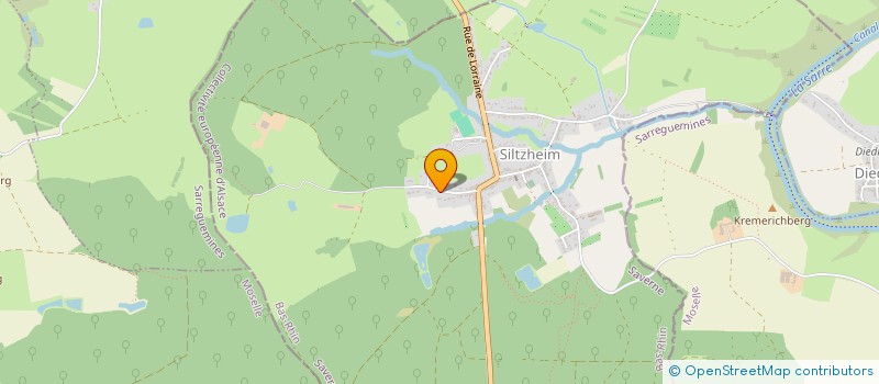 localisation de l'entreprise MELAINE S  SILTZHEIM