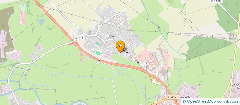 localisation de l'entreprise MELAJIM  PUSEY