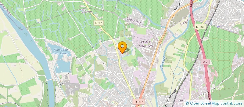 localisation de l'entreprise MELALINOA  SORGUES