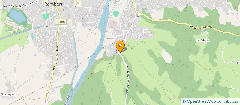 localisation de l'entreprise MELAMICK  SAINT-JUST-SAINT-RAMBERT