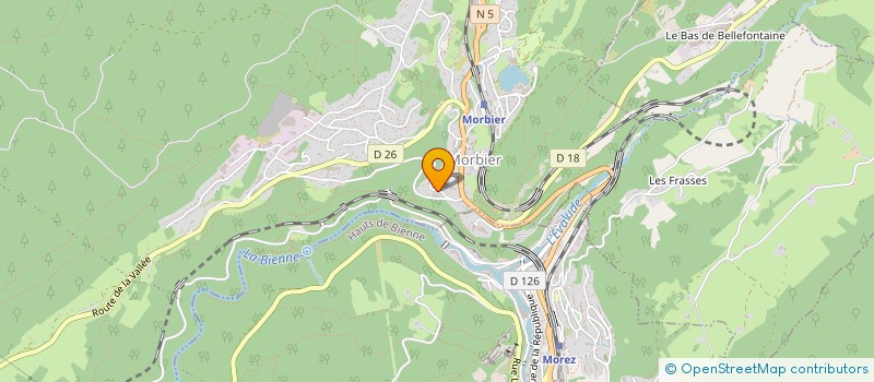 localisation de l'entreprise MELAMYFLO  MORBIER