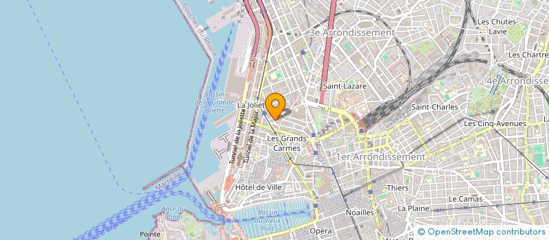 localisation de l'entreprise MELANA à MARSEILLE