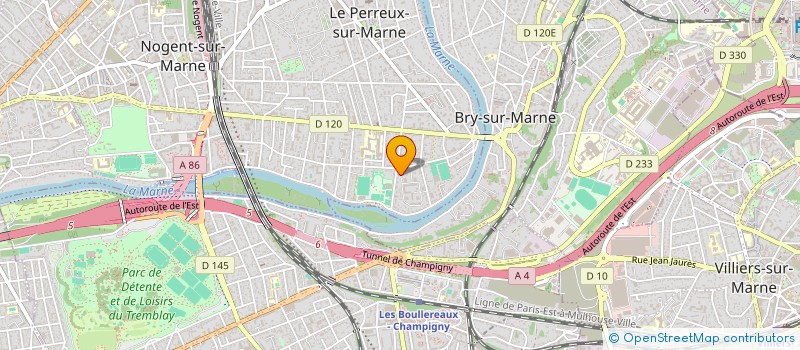 localisation de l'entreprise MELANAROM à LE PERREUX-SUR-MARNE