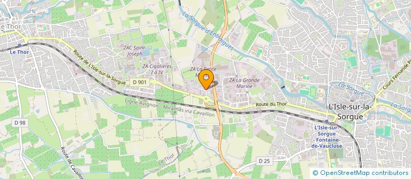 localisation de l'entreprise MELANDRA SAS à MAUBEC