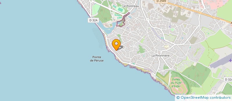 localisation de l'entreprise MELANDRY à LES SABLES-D'OLONNE