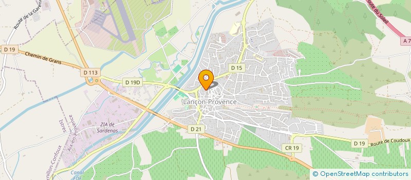 localisation de l'entreprise MELANDYAN SA  LANCON-PROVENCE