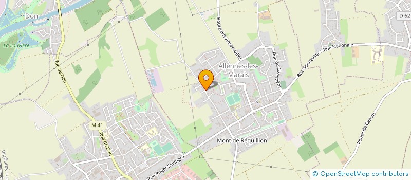 localisation de l'entreprise MELANGE DE COULEURS à MARCQ-EN-BARŒUL