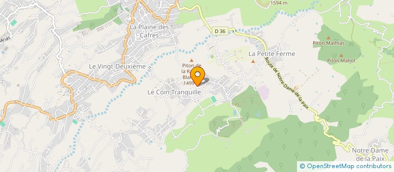 localisation de l'entreprise MELANGE TRADITION  LE TAMPON