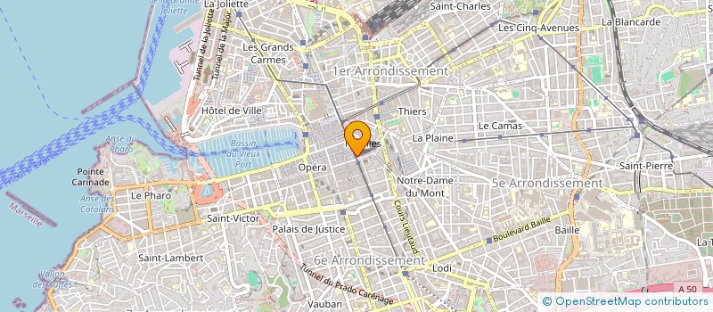 localisation de l'entreprise MELANIE à MARSEILLE