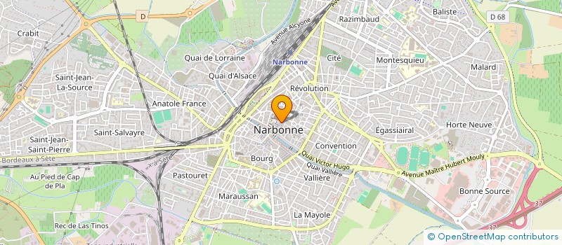 localisation de l'entreprise MELANIE à NARBONNE
