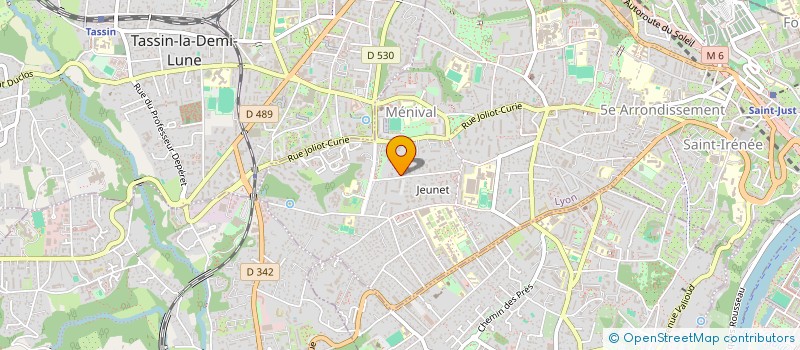 localisation de l'entreprise MELANIE  LYON