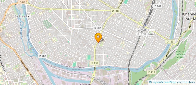 localisation de l'entreprise MELANIE à SAINT-MAUR-DES-FOSSES