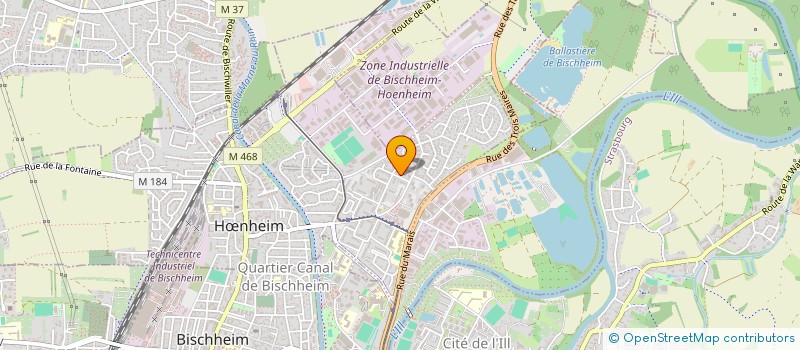 localisation de l'entreprise MELANIE  HNHEIM