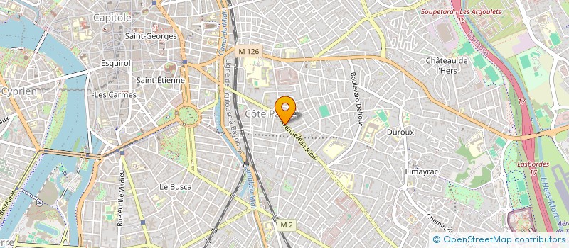 localisation de l'entreprise MELANIE DELPY NOTAIRE  TOULOUSE