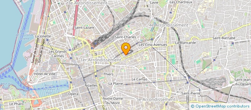 localisation de l'entreprise MELANIE GRISVARD à MARSEILLE