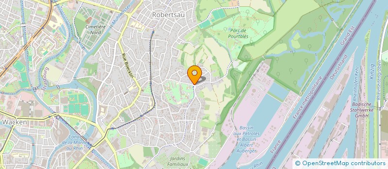 localisation de l'entreprise MELANIE INVESTISSEMENT  STRASBOURG