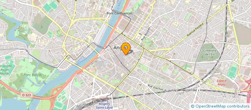 localisation de l'entreprise MELANIE KREBS à ANGERS