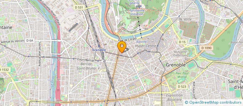 localisation de l'entreprise MELANIE RE.BLOOM à GRENOBLE