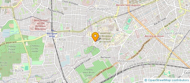 localisation de l'entreprise MELANIES à BORDEAUX