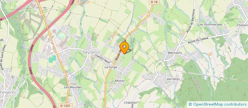 localisation de l'entreprise MELANINE  NEYDENS