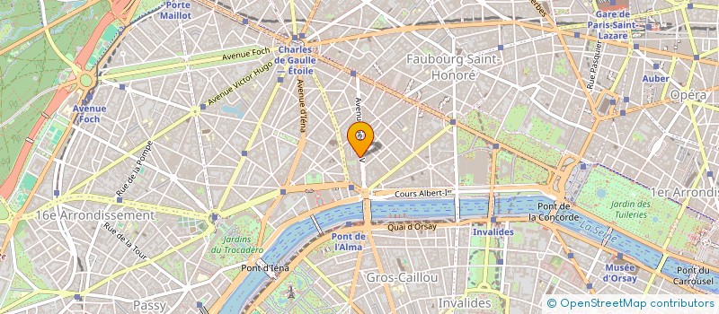 localisation de l'entreprise MELANION MANAGEMENT SAS à NEUILLY-SUR-SEINE